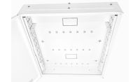 2U 19" Low Profile Vertical Mount - Wall Mount Network / Server Cabinet 600mm Deep - White