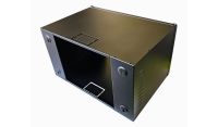 6U 19 Data Rack / Patching Network Cabinet 375mm Deep Black