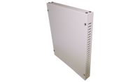 1U Slimline Vertical Network Wall Mount Cabinet 600 style Grey