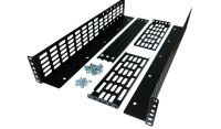 2U 19 inch Universal Server Rack Rails Adjustable Depth  750mm to 900mm Fitting