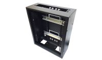 SOHO Universal 6u 10 inch Mounting or DIN Mounting Universal 350 Style Cab - Black