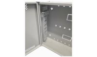 3U 19" Adjustable Low Profile Vertical Mount - Wall Mount Network / Server Cabinet - 500mm Deep  - Grey
