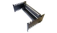 4U 19 Adjustable Rack Mount DIN Rail Panel Bracket