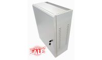 4U 19" Low Profile Vertical Mount - Wall Mount Network / Server Cabinet - 600mm Deep - Grey