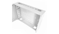 2U 19" Low Profile Vertical Mount - Wall Mount Network / Server Cabinet 400 Style - White