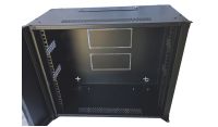 9U 19 inch Data Cabinet Rack / Patching Network Cabinet 300mm Deep Black