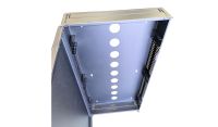 2U 19 Low Profile Vertical Wall Mount Network Cabinet 1000 Style