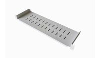 1U Rack Mount Universal Modem Shelf Cantilever Shelf 150mm Deep Light Grey