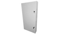 2U 19 Low Profile Vertical Wall Mount Network Cabinet 1000 Style Light Grey