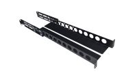 1U 19 inch Universal Server Rack Rails Adjustable Depth 600mm to 750mm Fitting