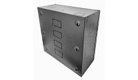 4U 19 Low Profile Vertical Wall Mount Network Cabinet 500 Style