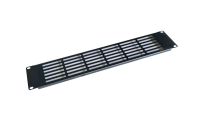 2U 19 inch Rack Mount Vented Slotted Blanking Plate