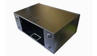 4U 19 Data Rack / Patching Network Cabinet 375mm Deep Black