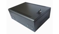 3U 19" Low Profile Vertical Mount - Wall Mount Network / Server Cabinet - 400mm Deep