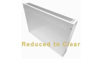 1U 19 inch Vertical Wall Mount Network Enclosure-Cabinet, White
