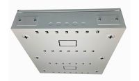 2U 19" Adjustable Low Profile Vertical Mount - Wall Mount Network / Server Cabinet 600 Style - Grey