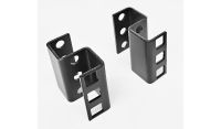 1U Recessed / Extender HD S Style Adapter Bracket 50mm Depth - Black