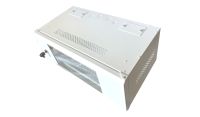 4U 19 inch Data Cabinet Rack / Patching Network Cabinet 300mm Deep White