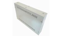Universal Adjustable Enclosure - 2x 22 Way Module Dins / 1u Wall Box-350 Style - Grey