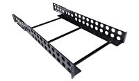 2U 19 inch Universal Server Rack Rails Adjustable Depth  750mm to 900mm Fitting