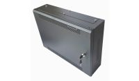 2U 19" Low Profile Vertical Mount - Wall Mount Network / Server Cabinet 400mm Deep