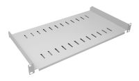 1U Rack Mount Universal Modem Shelf Cantilever Shelf 250mm Deep Light Grey