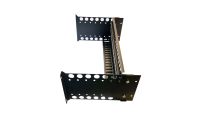 4U 19 Adjustable Rack Mount DIN Rail Panel Bracket