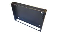 1U 19 inch Vertical Wall Mount Network Enclosure-Cabinet, Black