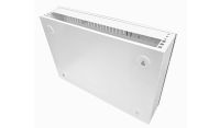 2U 19 inch Vertical Wall Mount Network Enclosure-Cabinet, White