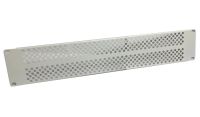 2U 19 inch Perforated Ventilation Mesh Panel-Grey