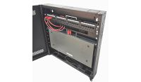 1U 19 Low Profile Vertical Wall Mount Network Cabinet 500 Style