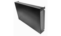 6u Desktop/Wall Mount - Front/Top Cover - Flat Pack Cabinet-Black