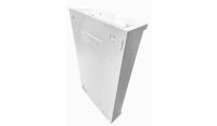2U 19" Adjustable Low Profile Vertical Mount - Wall Mount Network / Server Cabinet 1000mm Deep - White