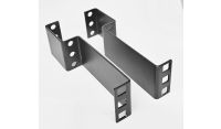 1U Recessed / Extender HD S Style Adapter Bracket 150mm Depth - Black