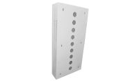 2U 19" Low Profile Vertical Mount - Wall Mount Network / Server Cabinet 1000mm Deep - Grey