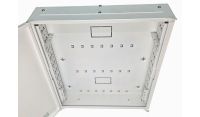 2U 19" Adjustable Low Profile Vertical Mount - Wall Mount Network / Server Cabinet 600 Style - Grey