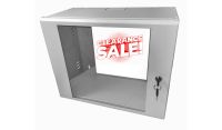 9U 19 inch Data Cabinet Rack / Patching Network Cabinet 375mm Deep Grey