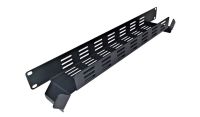 1U Rack Mount Horizontal Cable Tidy Jumper Tray