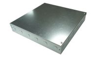 Adaptable Metal Project Box 300 x 300 x 50 Hinged With Knock Outs