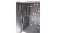 6U 19" Low Profile Adjustable Vertical Mount - Wall Mount Network / Server  Cabinet 600mm Deep