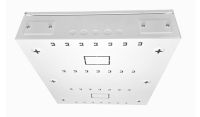 2U 19" Low Profile Vertical Mount - Wall Mount Network / Server Cabinet 600mm Deep - White