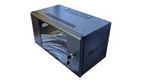 6U 19 inch Data Cabinet Rack / Patching Network Cabinet 300mm Deep Black