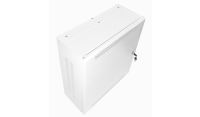 4U 19" Adjustable Low Profile Vertical Mount - Wall Mount Network / Server Cabinet - 600mm Deep - White