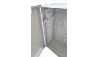4U 19" Adjustable Low Profile Vertical Mount - Wall Mount Network / Server Cabinet - 600mm Deep - Grey