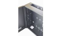 2U 19" Low Profile Vertical Mount - Wall Mount Network / Server Cabinet 400mm Deep