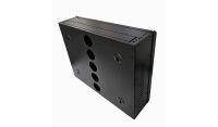2U 19 Low Profile Vertical Wall Mount Network Cabinet 400 Style