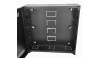3U 19 Low Profile Vertical Wall Mount Network Cabinet 500 Style