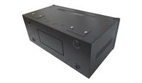 4U 19 inch Data Cabinet Rack / Patching Network Cabinet 300mm Deep Black