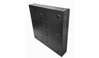 1U 19 Low Profile Vertical Wall Mount Network Cabinet 500 Style