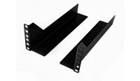 2u Short Shelf / Rear 19 inch Rack Mount Support Kit 300mm Deep